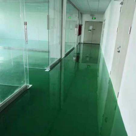 联创科自流平地面施工完成
